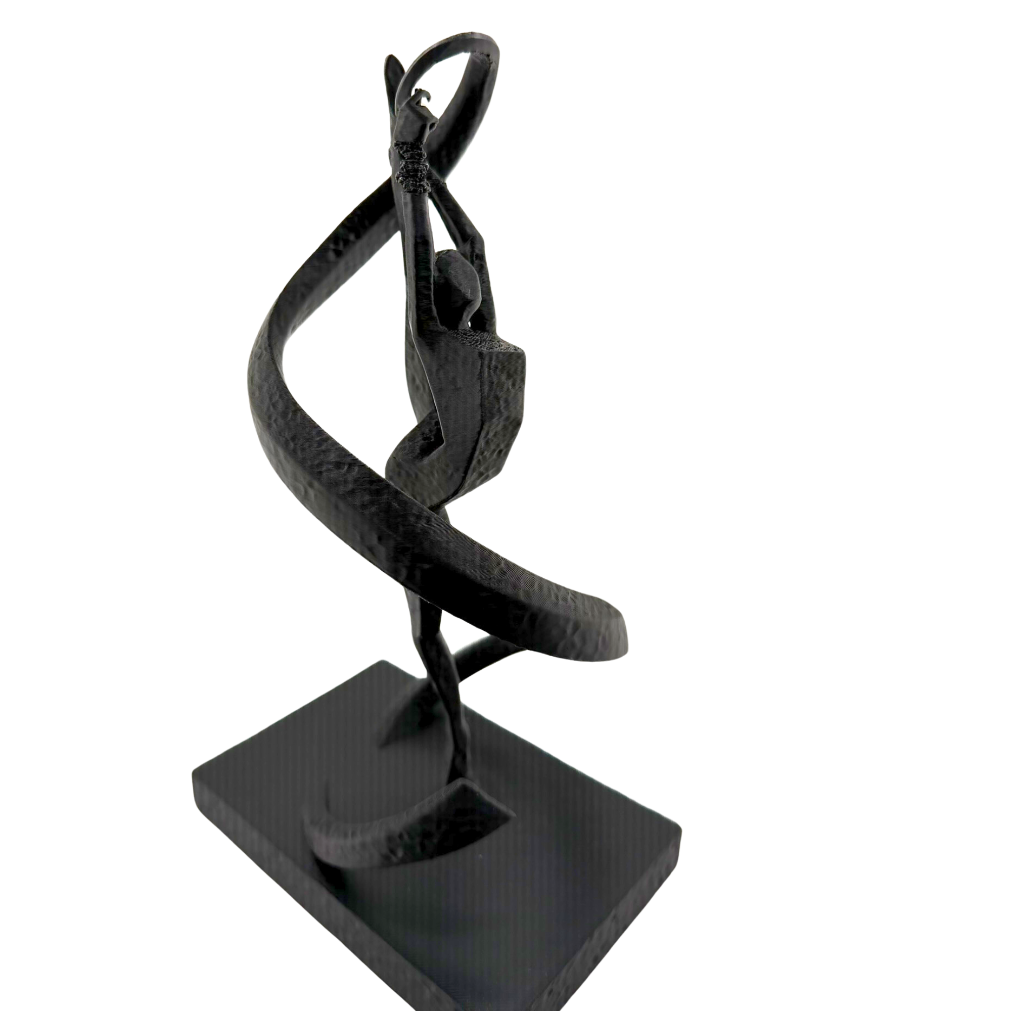Abstract Ballerina Figurine Modern Ballet Dancer Sculpture 3D Printed Decor