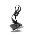 Abstract Ballerina Figurine Modern Ballet Dancer Sculpture 3D Printed Decor