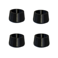 BuildInk 1-3/16" 30mm Chair Leg Caps TPU Wide Base Feet 4 Pack