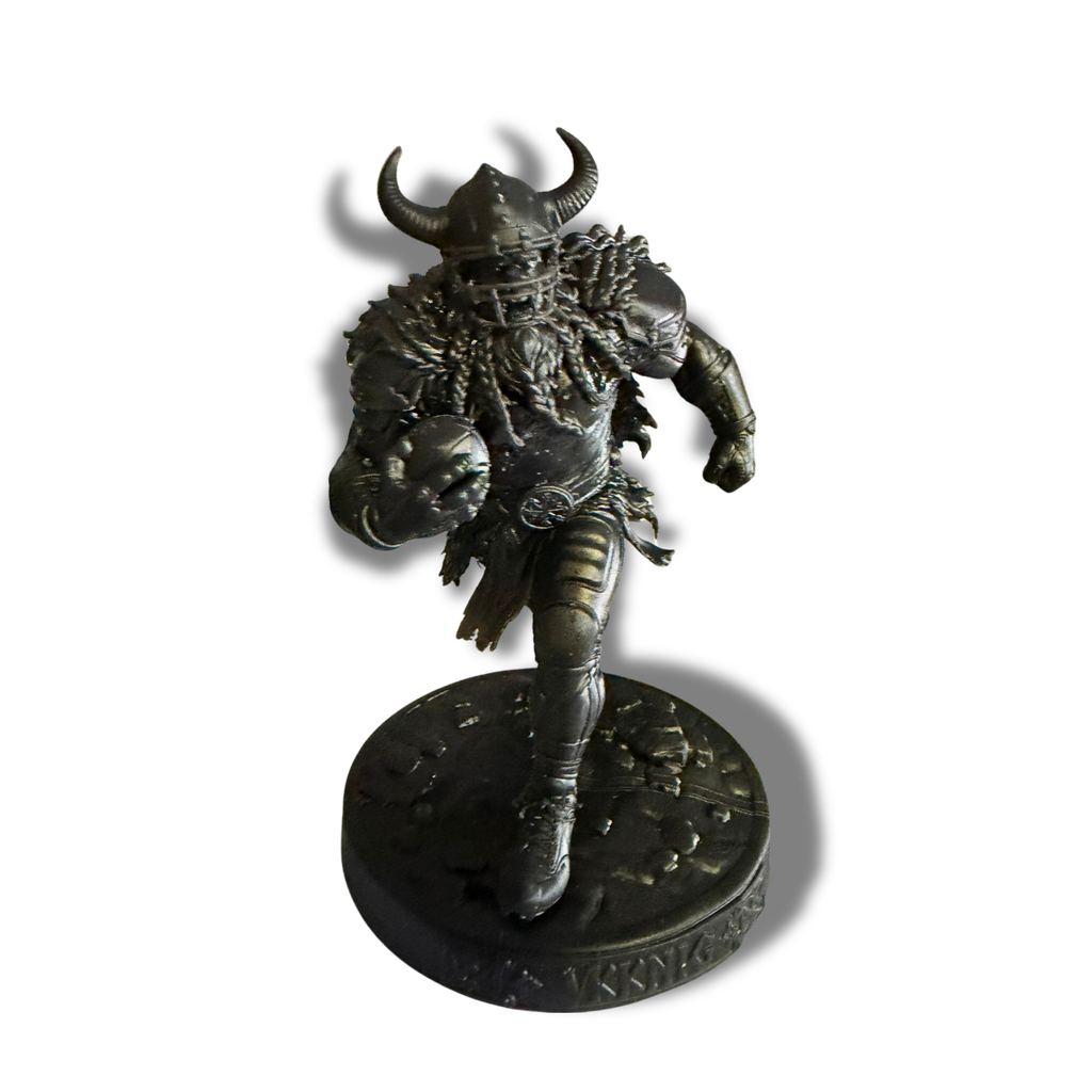 Fantasy Viking Warrior Figurine 6.5" Norse Football Player Resin Statue