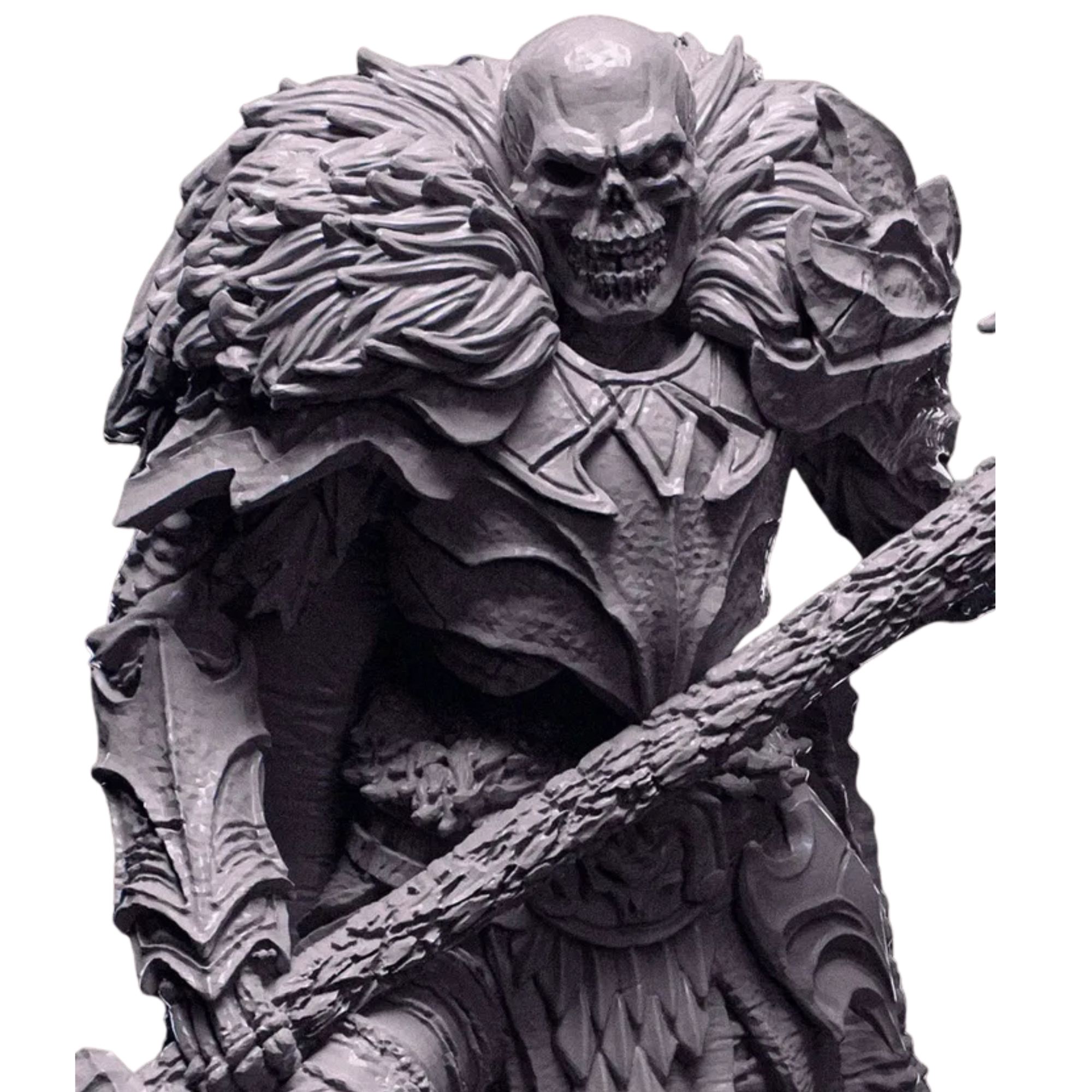 Undead Warlord - 3D Printed Resin Miniature | 32mm / 75mm