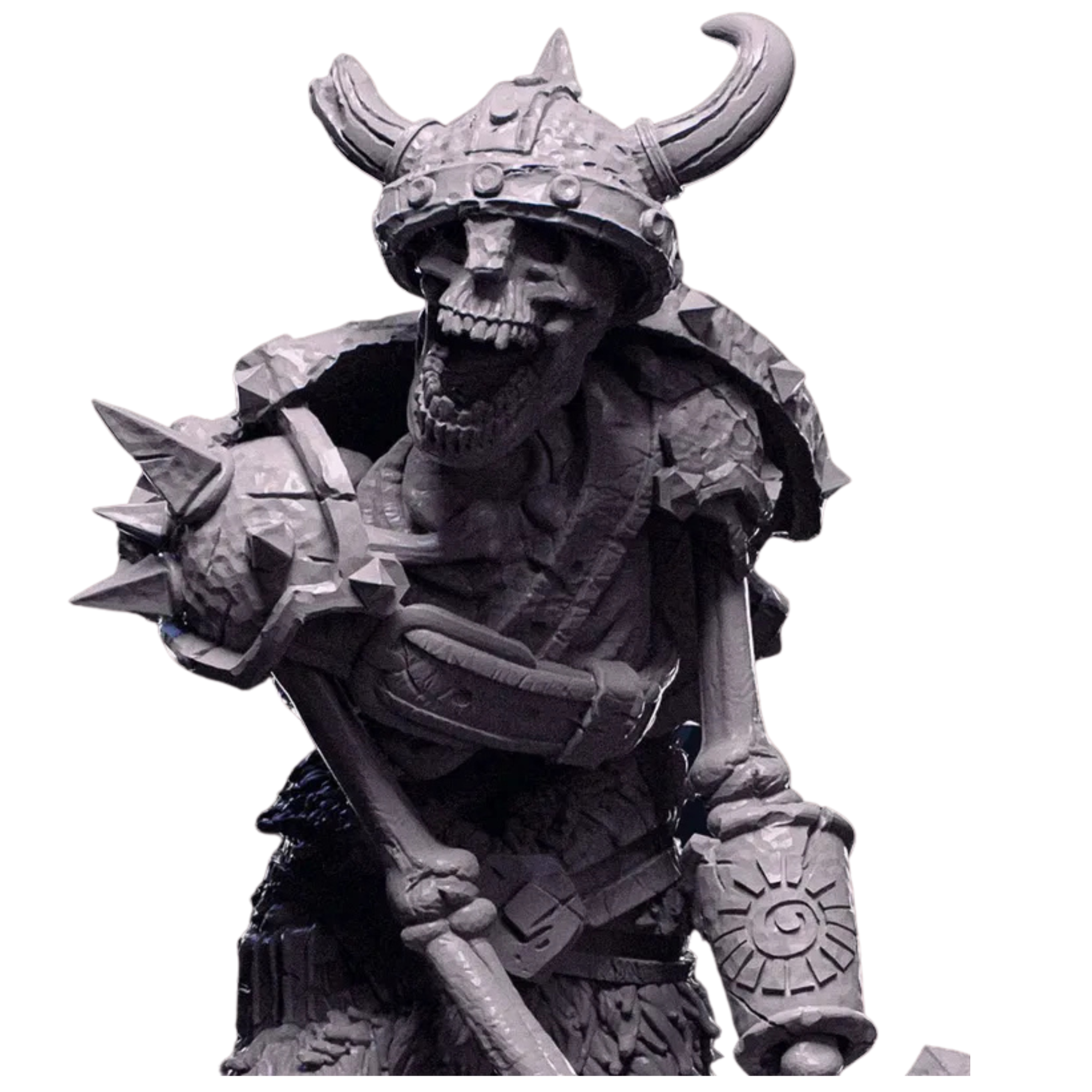 Undead Viking Warrior - 3D Printed Resin Miniature | 32mm / 75mm