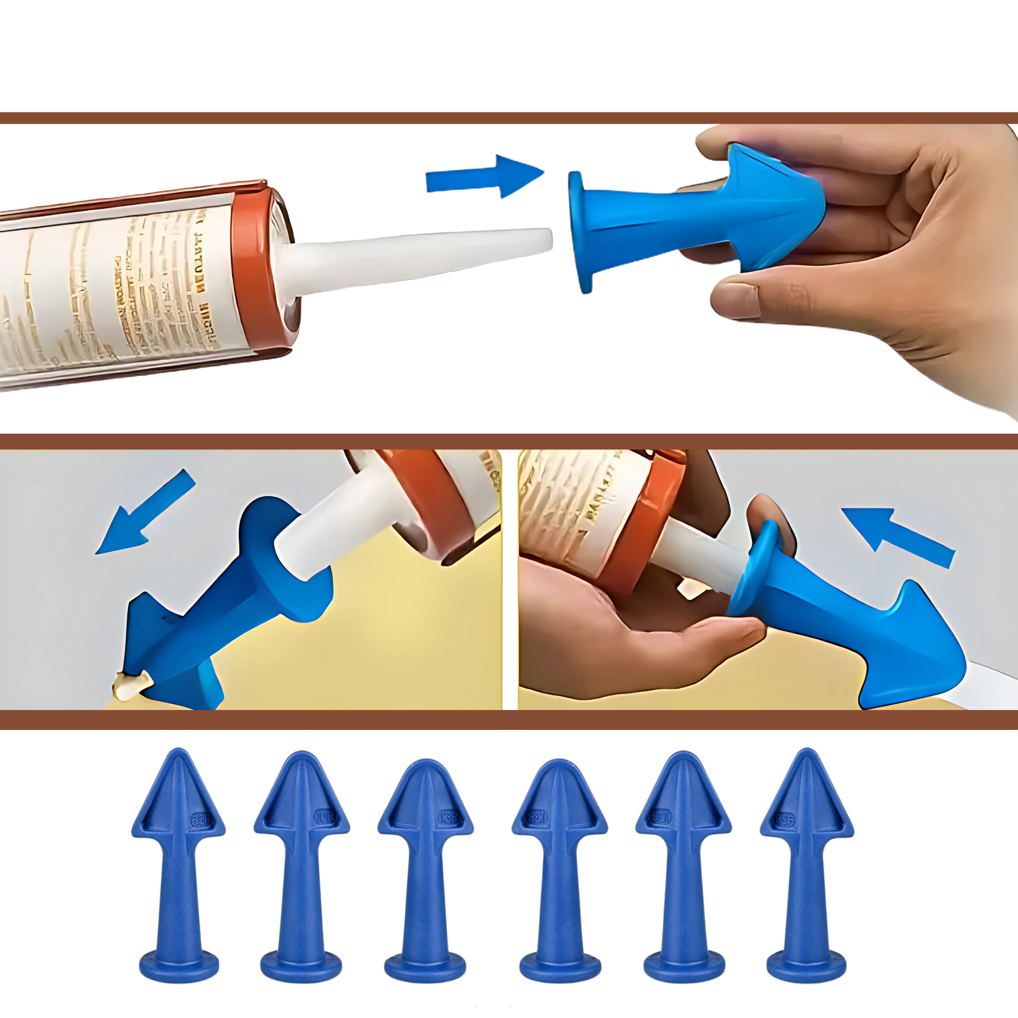 Caulking Tip Nozzle Set – Precision and Ease in Every Application