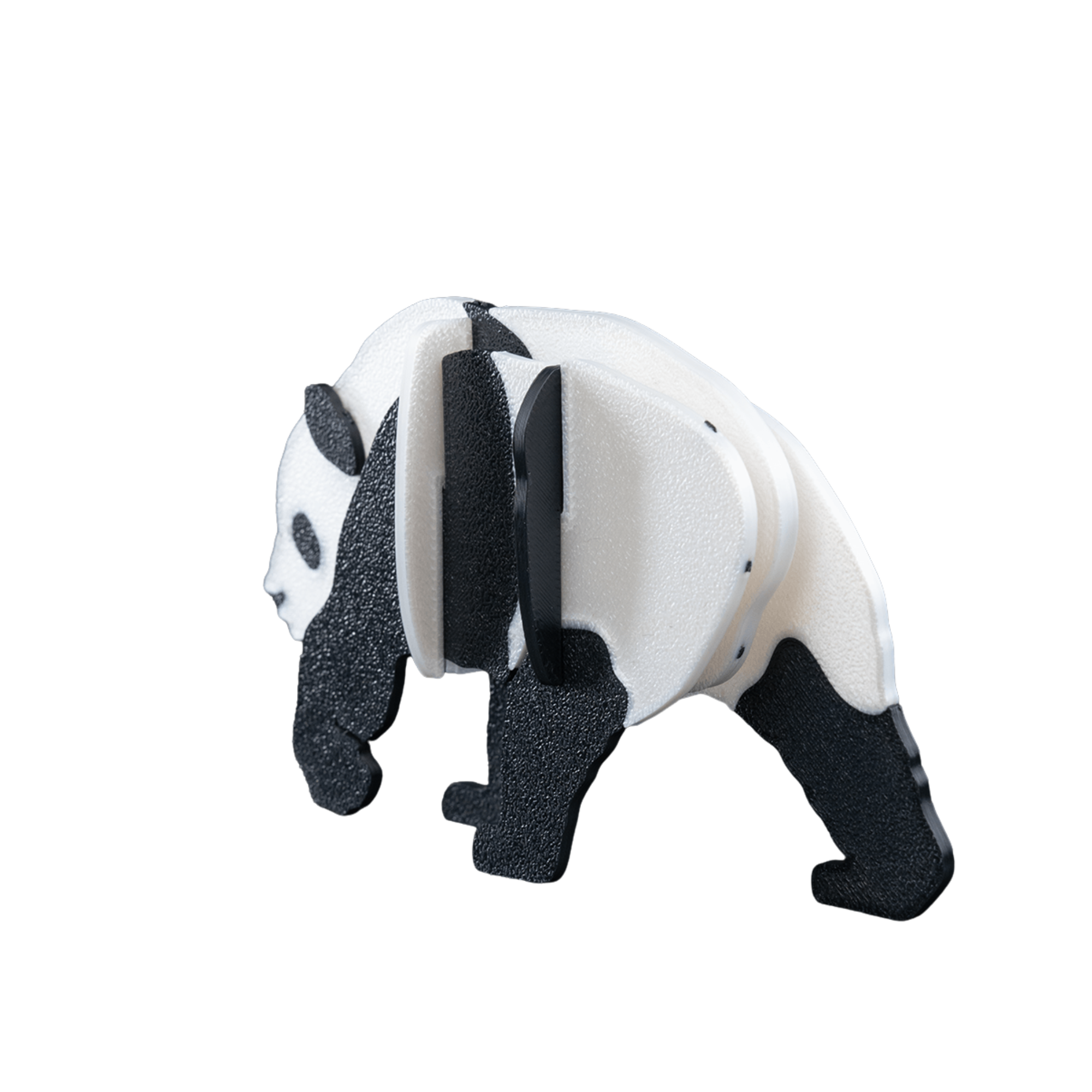 3D Printed Panda Kit - Set of 2 - Articulated PLA Model - DIY Puzzle & Unique Desk Decor