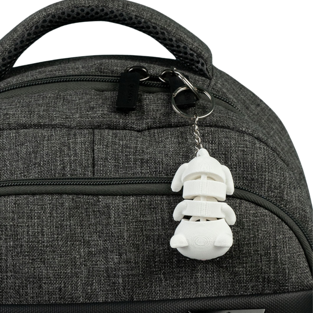 3D Printed Articulated Cat Keychains (2-Pack) | Flexible & Fun