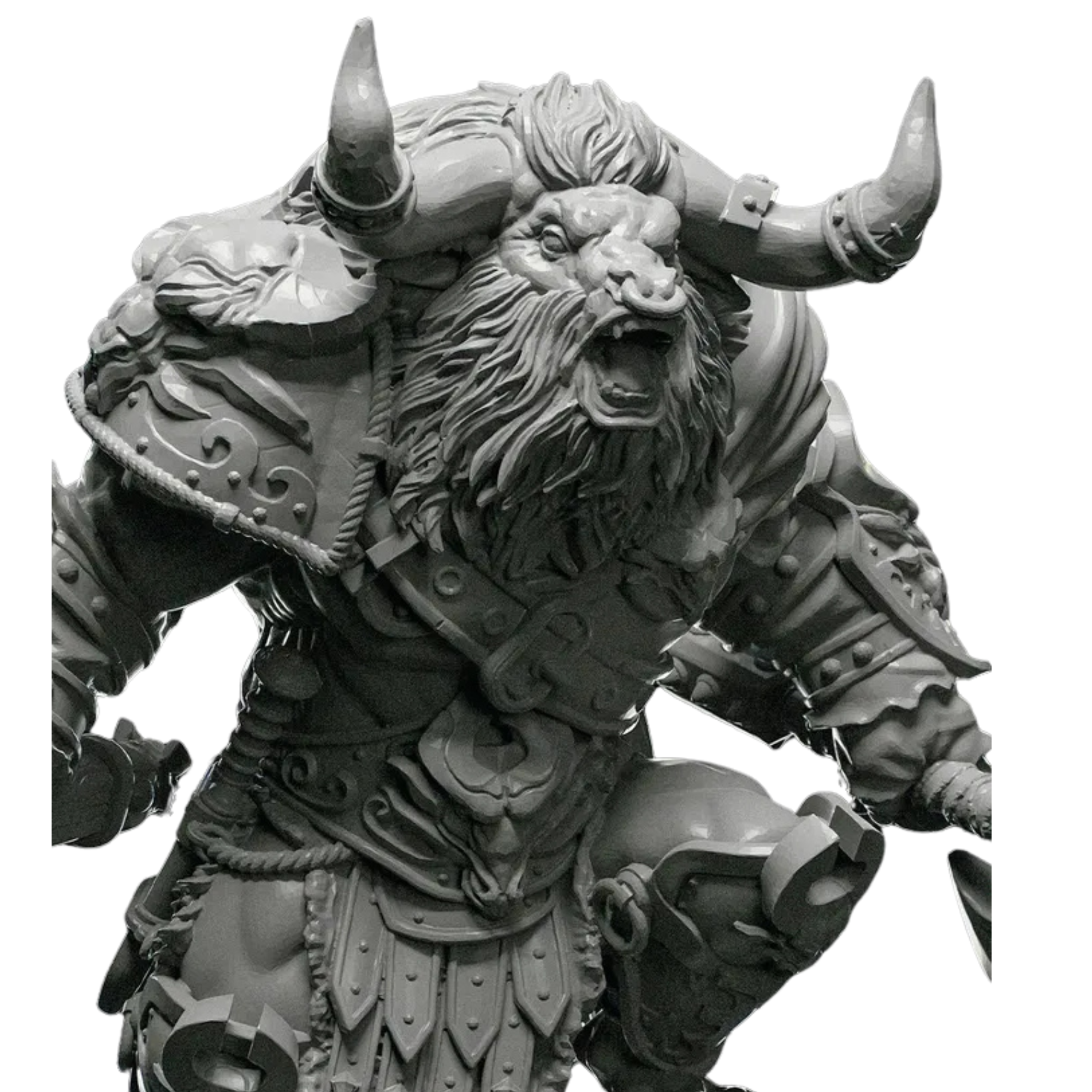 Minotaur Warlord - 32mm & 75mm Miniature for Tabletop RPGs
