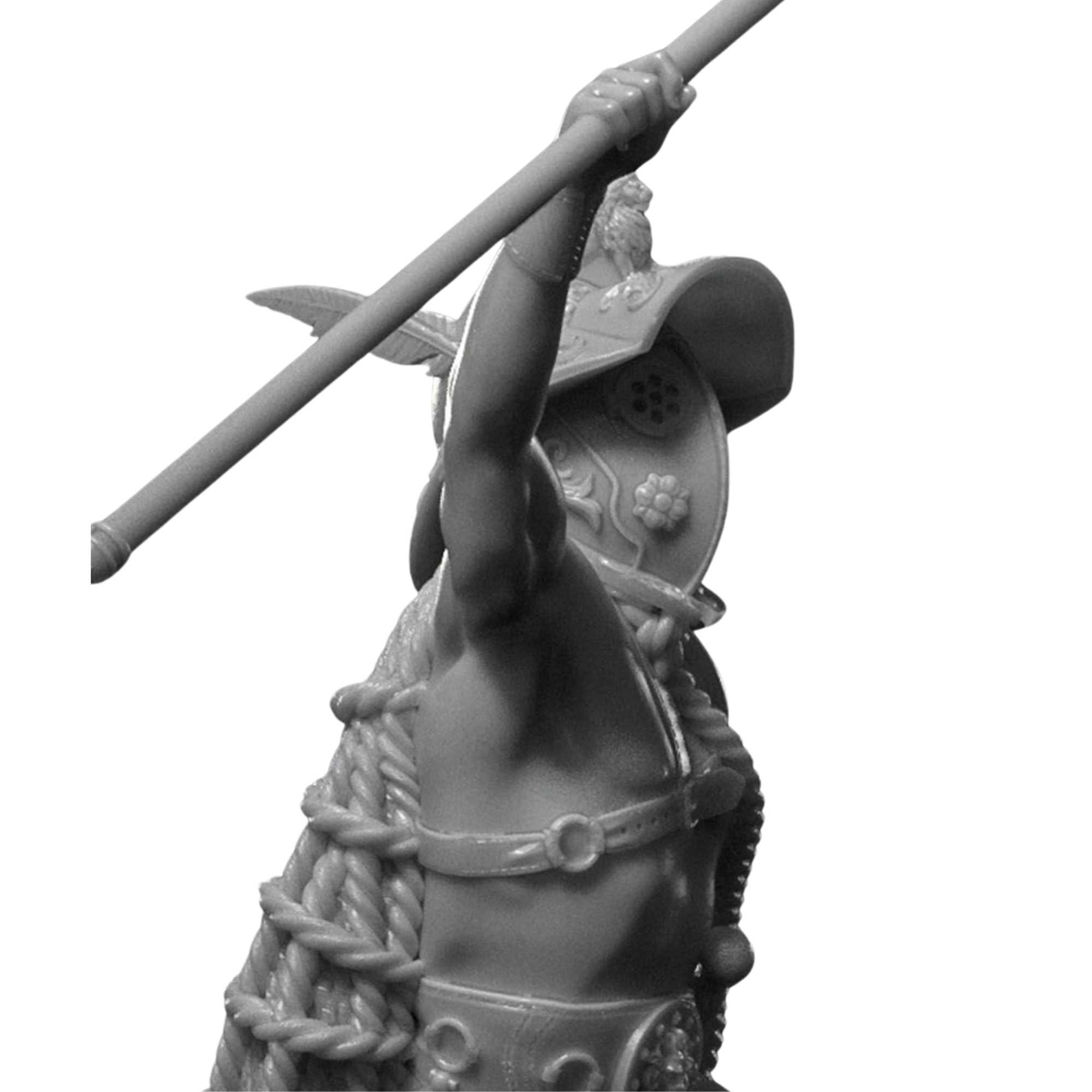 Heroic Gladiator Miniature – 32mm & 75mm Scale for Tabletop RPGs