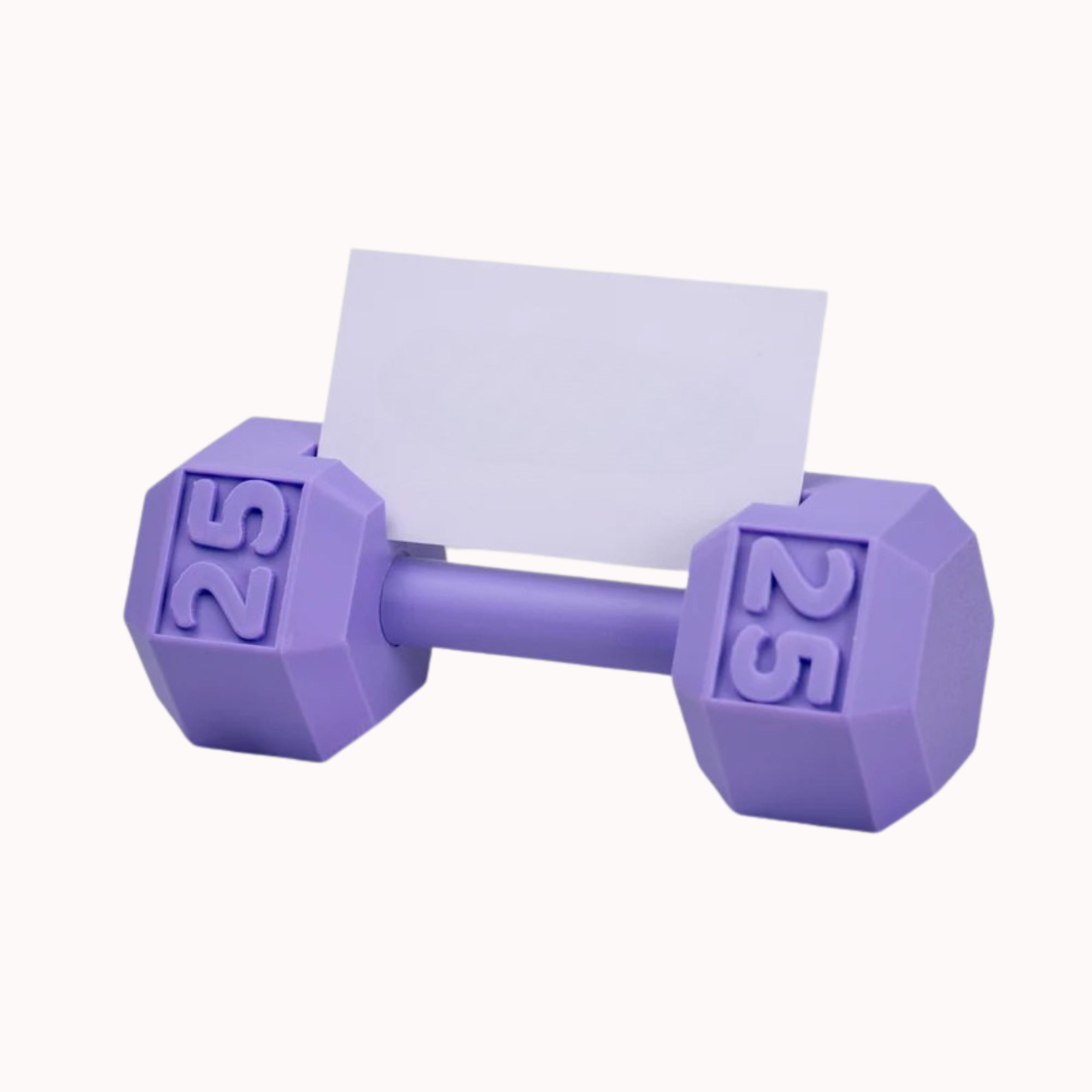 Dumbbell Business Card Holder – Fitness Desk Display
