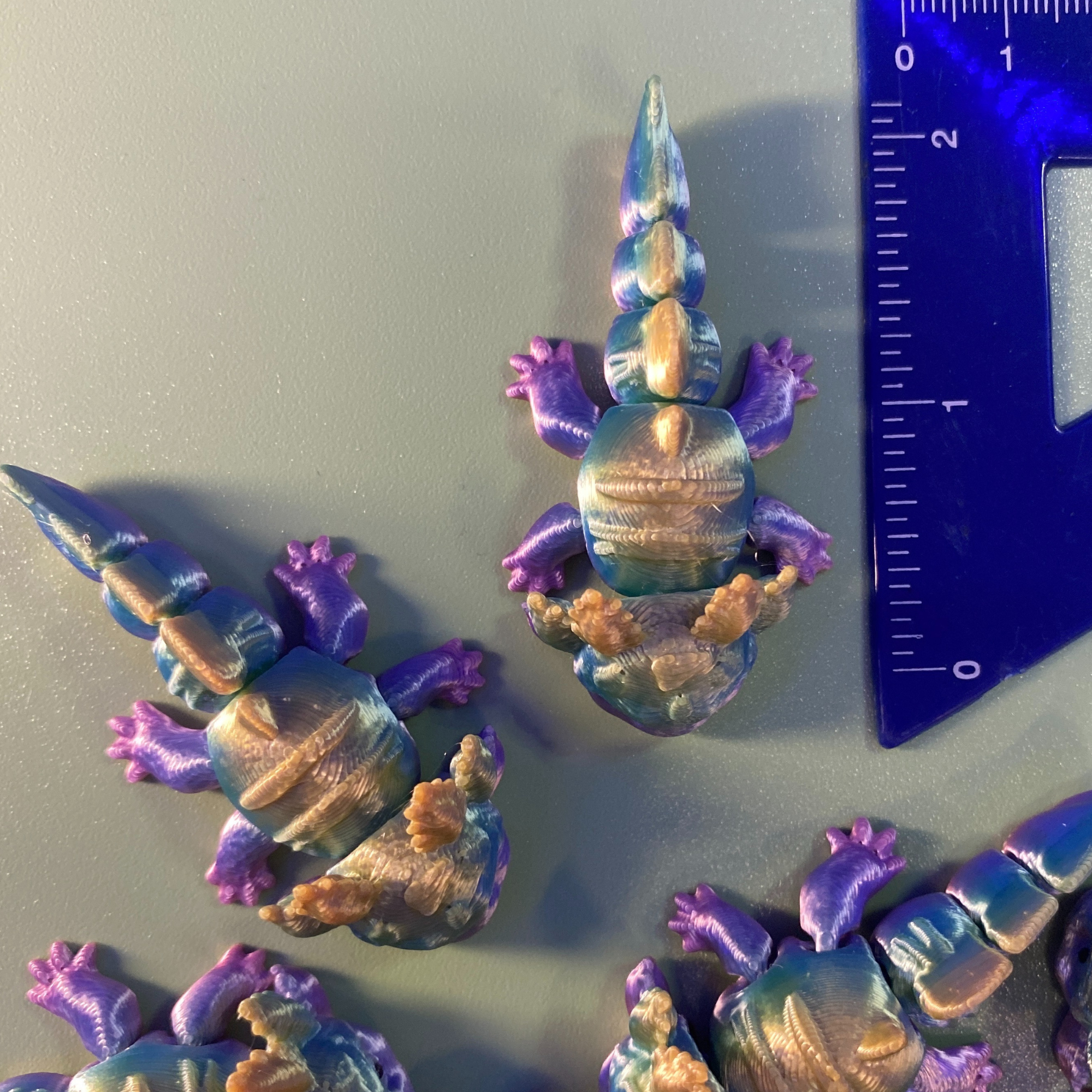 Mini 3 Inch Baby Dragon 3D Printed Articulated Toy