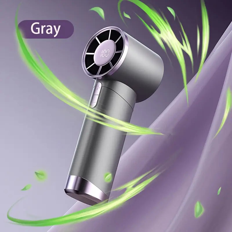 💨 Mini Handheld Cordless Fan – Pocket-Sized Power for On-the-Go Cooling!