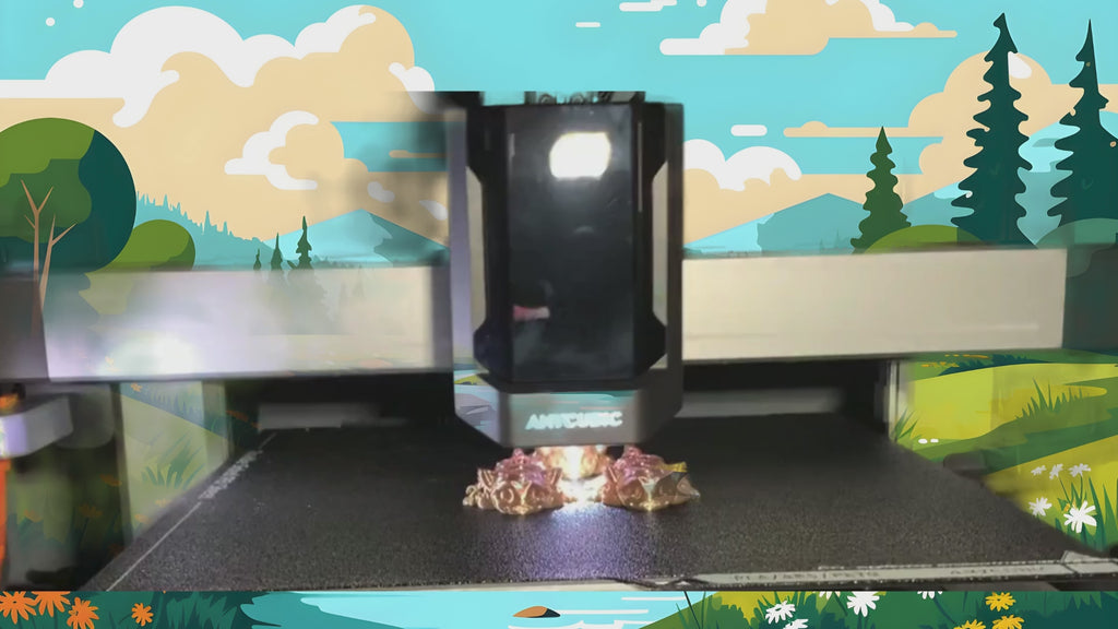 Axo-Love-A-Lot – 3D Printed Articulated Axolotl | Sensory Fidget Toy | Collectible Miniature