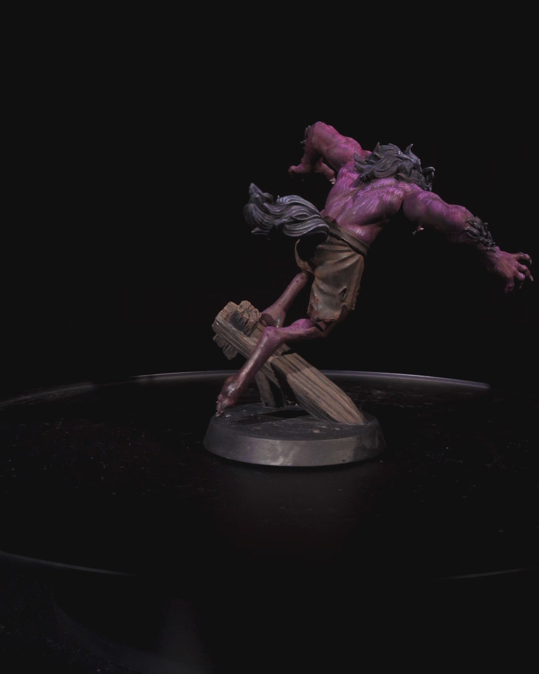 Ferocious Werewolf Miniature – 32mm Scale for Tabletop RPGs