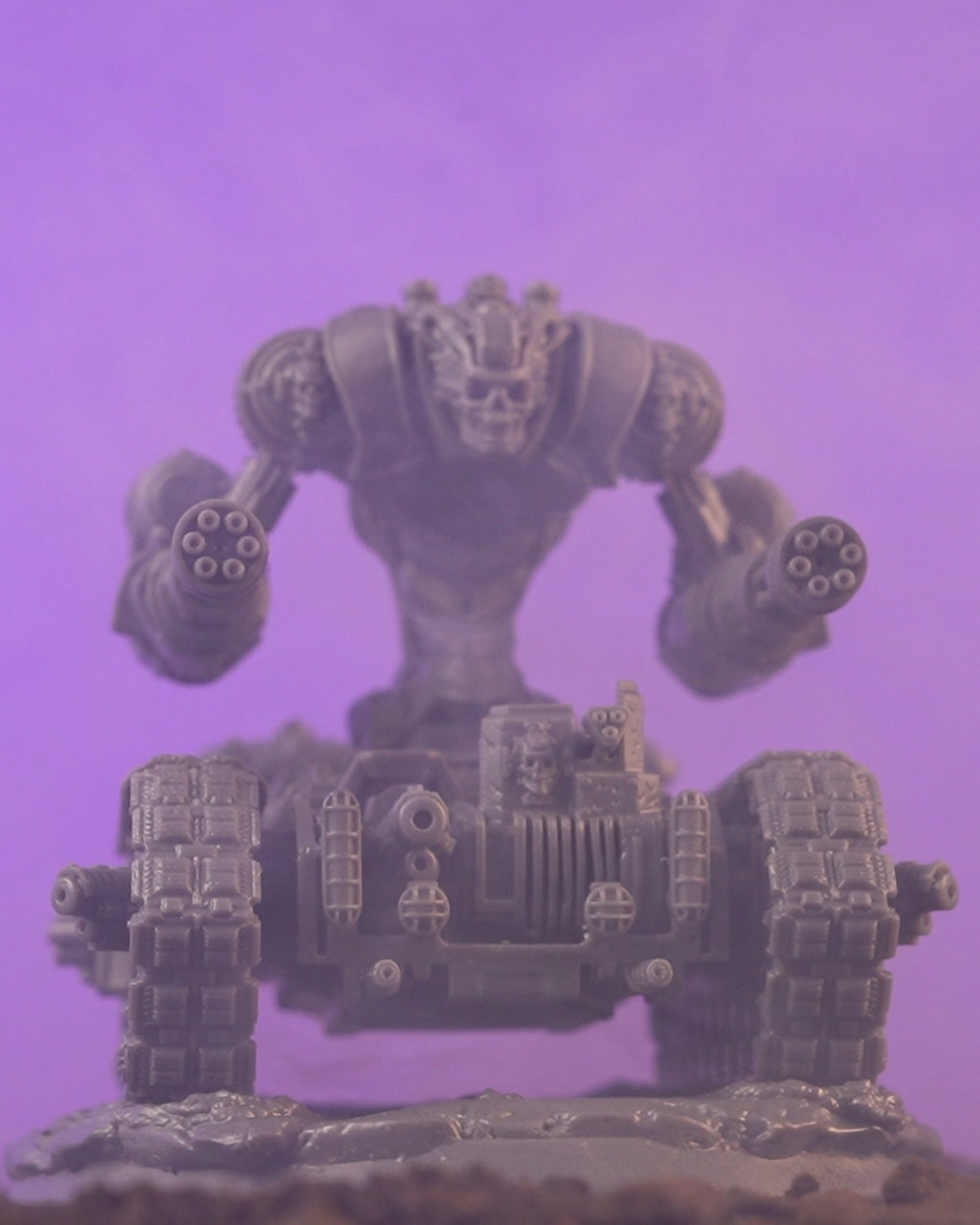 Mad Tank Sci-Fi Miniature 32mm Resin - Grimdark Wargaming Vehicle Proxy RPG