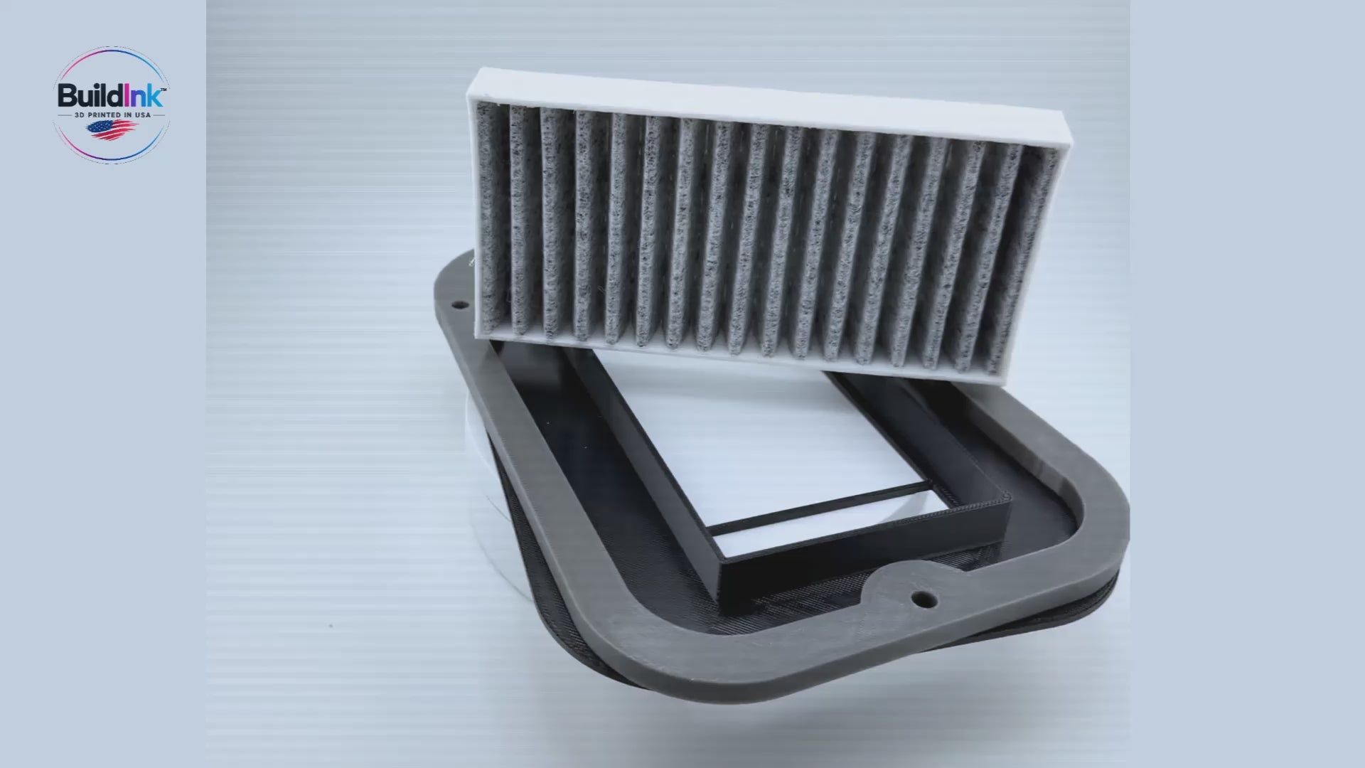 Jeep Wrangler TJ LJ Cabin Air Filter Retrofit Kit 2003-2006 3D Printed Adapter