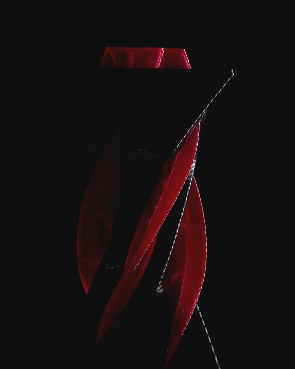 3-Pack 3D Printed Optical Illusion Helix Sculptures – Unique Spiral Fidget Decor Set – Impossible Cone Style Desk Toys for Adults & Kids