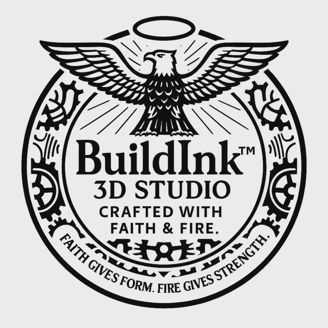 BuildInk Drill Holder Clip – 1 Pair (2 Pieces) – Compatible with DeWalt 20V – 3D Printed Tool Mount