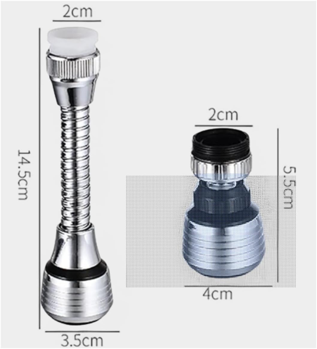 EcoTwist: 2-in-1 WaterSaver High-Pressure